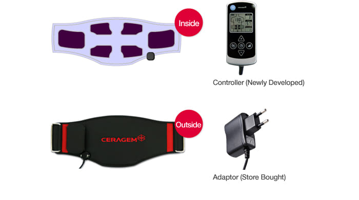 Ceragem Slim Belt Charging